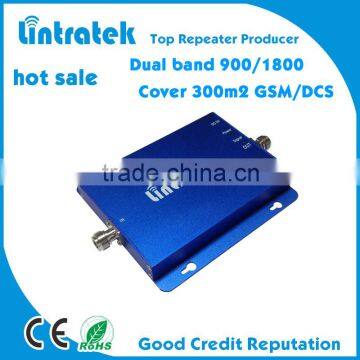 GSM 900/1800MHz Repeater for GSM DCS dual band home use mobile signal booster cover 300sqm signal repeater