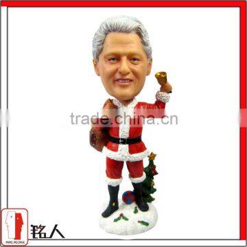 custom Christmas bobble head