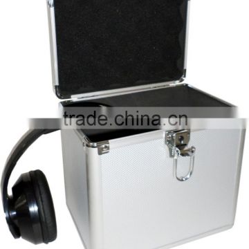 ALUMINUM CARRY STORAGE CASE DJ EQUIPMENT CD DVD PHOTOGROPHY CAMERA MUSIC BOX