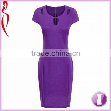 Sexy Women Gaun Dress Designs Short Sleeve