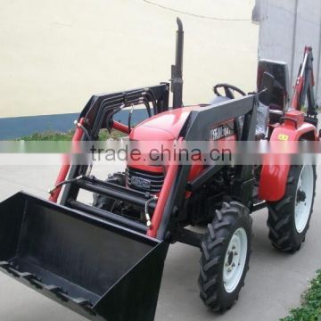 CE Certification tractor with loader and backhoe 4wd