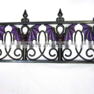 Halloween outdoor decoration Halloween bat garden fence