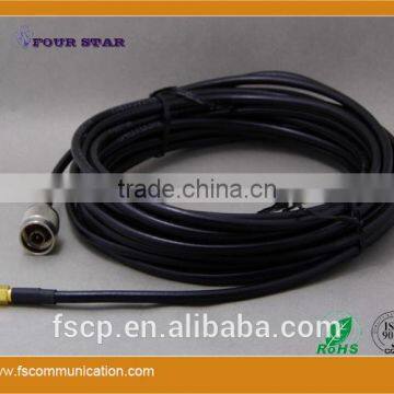 RG223 Cable Assembly With SMA Male Crimp to N Male Crimp Connectors