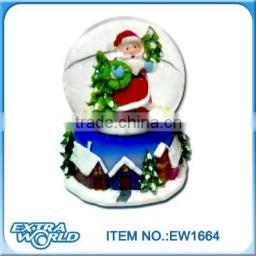 decorative polyresin christmas snowball