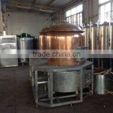 Red copper 600L brewing equipment Used brewery equipment for sale