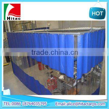 welding clear vinyl industrial curtains pvc tarp