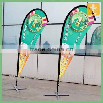 Custom Outdoor Advertisting Rotary Windproof Beach Flag,beach Flag Pole,beach Flag Banner photo-3