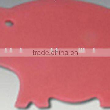 2014 NEW STYLE 100% FOOD GRADE PIG SHAPE PLASTIC CHOPPING BOARD