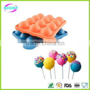 Food grade silicone lollipop mold