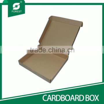 FLAT PACKING PLAIN CARDBOARD SHIPPING BOXES POSTAGE MAILER BINS WITH CUSTOM PRINT