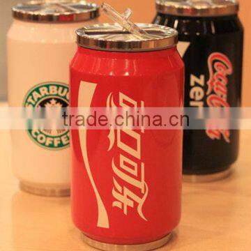 stainless steel cocacola vacuum cup thermos