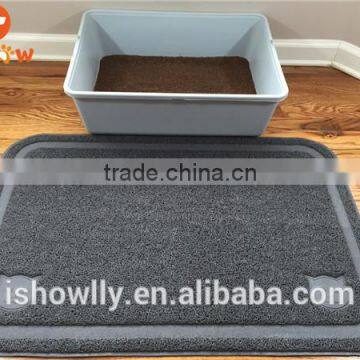 Cat Embossed Logo Cat Litter Sand Mat Pvc Extra Thickness Anti-tear Extra Size photo-3