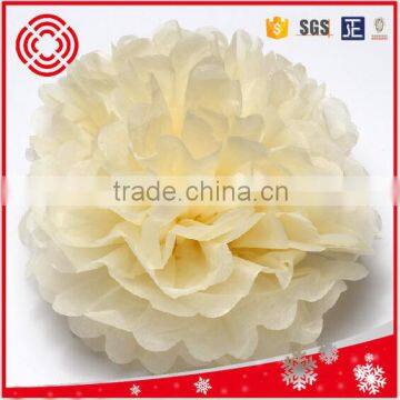 decorative tissue paper flower ball , home ,holiday and hotel decoration