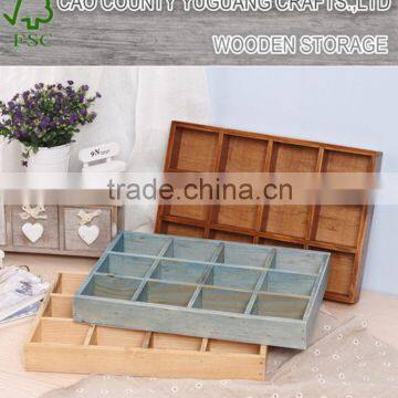 Most new retro solid wood storage box jewelry box