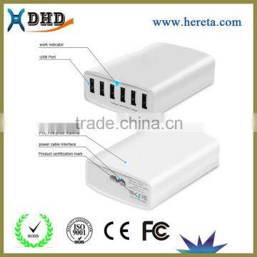 5V/12A/60W emergency mobile phone quick charger for sumsang&iphone