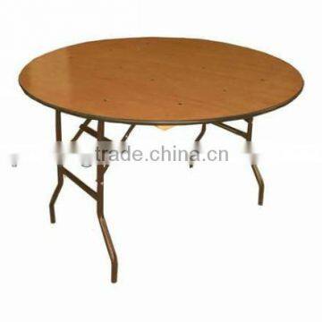 commercial round plywood tables