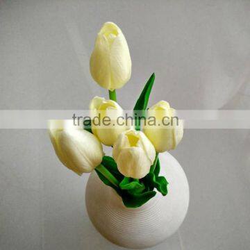 Wholesale PU decoration artificial tulip flower