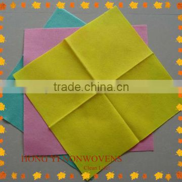 Lint free needle punched nonwoven cleaning cloth (HY-W4146)