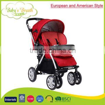 BS-34 european and american style luxury baby jogger stroller pram with big wheels