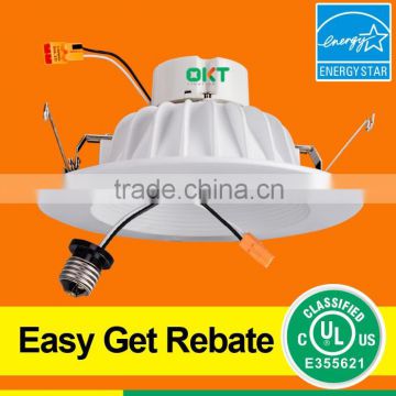 USA market 6inch 11W LED recessed downlight 120V Dimmable UL Energy star listed for residential lighting