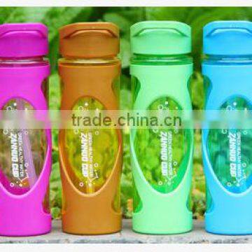 New product kids plastic water bottle plastic sport botter with straw