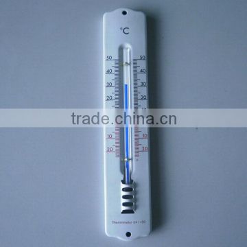 Metal case glass tube sensor thermometer/aluminum case thermometer