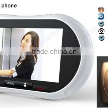 big clear image wireless peephole video door eye camera for home security