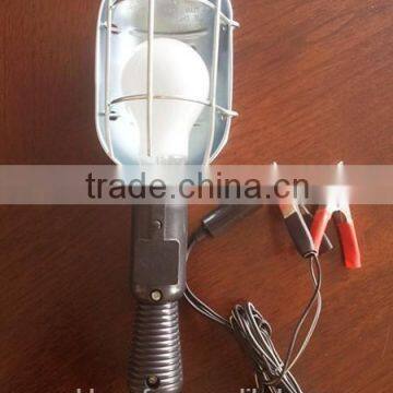 DC 12v Portable Hanging Metal Cage Work Hand Lamp photo-2