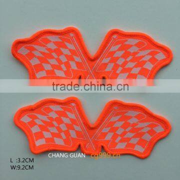 custom flag woven labels for clothing