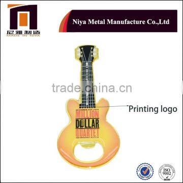 Classic Polyresin Craft Guitar musical instrument metal bottle opener parts Gift for Music Students and Teachers gift