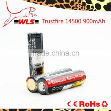 In Stock!!! Vapcell Newest Trustfire 900mAh 3.7v Icr 14500 Li-ion Rechargeable Battery photo-5