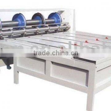 Packaging machine FYQ 2500 Corrugated Paperboard Paper-Petitioning, Line-Rolling, Corner-Cutting & Slotting Machine