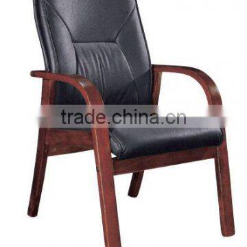 High quality red wood office arm chair HE-152