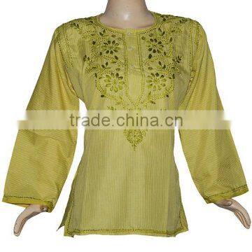 COTTON SHORT TUNICS / TOPS COVER UPS photo-3