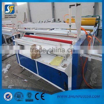 toilet paper rewinding machine,and perforating machine,cutting machine