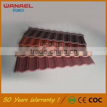 Guangzhou Roofing Materials Wanael Nolan Corrugated Galvanized Metal Color Coated Roofing Sheet photo-3