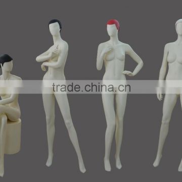 Helmeted Full-Body Female Mannequin