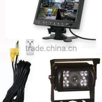 Bus rear view system