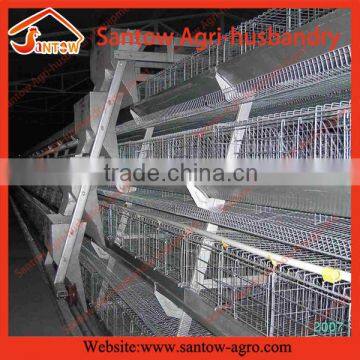 Poultry farm equipment galvanized battery layer cage for laying hens