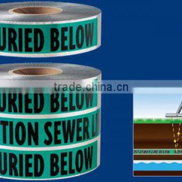 Wholesale Underground Detectable Aluminum Warning Tape