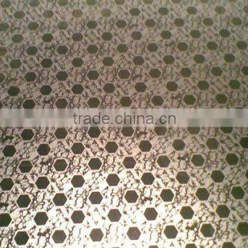 Art etching finish stainless steel sheets