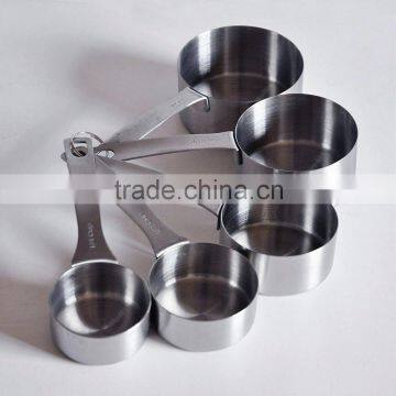 5 Pcs Set Stainless Steel Measuring Cup