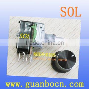 SOL-multi-turns wire-wound potentiometer24mm potentiometer rotary alpha Potentiometer b500k 9n1 potentiometer