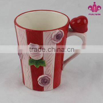 Colored ceramic coffee mug