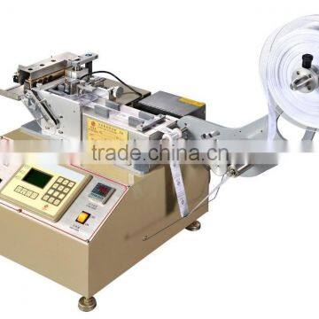 hot and cold garment label cutting machine