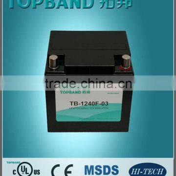 high quality rechargeable lithium ups battery 12v 40ah