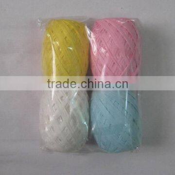 HOT SALE 45M 38mm Paper Raffia Ribbon Cops, Paper Raphia Ribbon roll