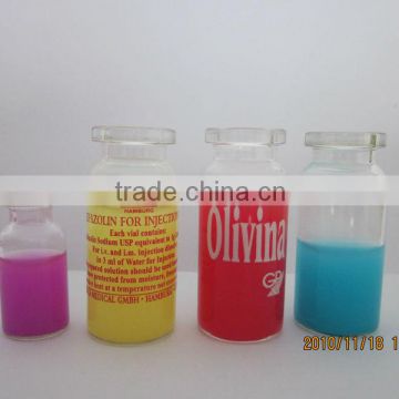 8R pharmaceutical glass vials for injection powder