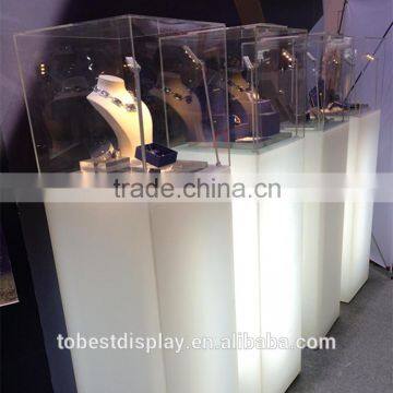 Jewelry display floor stands, jewelry display cases for sale, display cabinet and showcase for jewelry shop