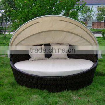 rattan sun bed